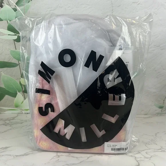 Simon Miller Crochet Snap Shoulder Bag Hibiscus Banana - Picture 13 of 13